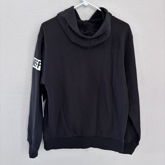 NWT NEFF Disney Men's Hoodie Size S Sweater Black Mickey Mouse Geometric Floral - Picture 2 of 7